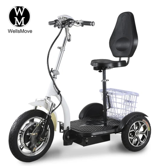 Original Factory Zappy 500W 800W 3 Wheel Electric Trike Mobility Scooter Disabled Handicapped Scooters Wheelchair